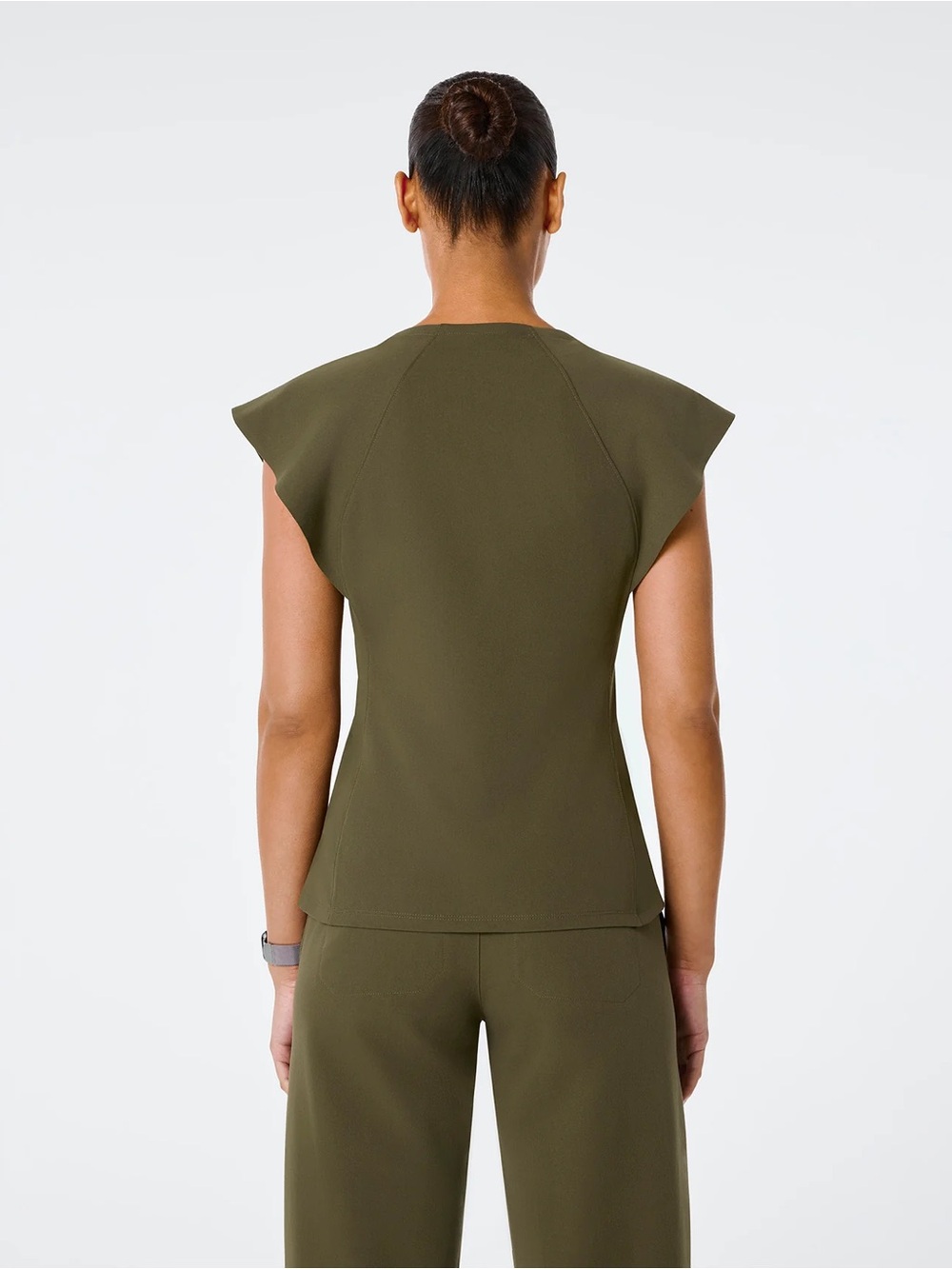 FIGS SPRUCE ORILLA SCRUB TOP LARGE - Picture 4 of 10
